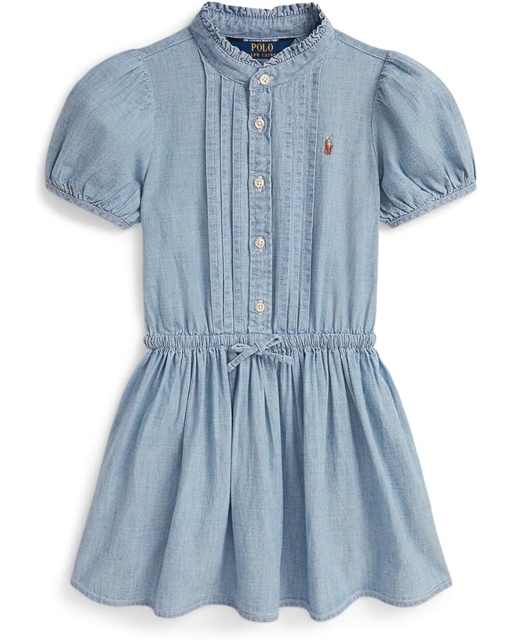 Платье Polo Ralph Lauren Kids Indigo Cotton Chambray Dress, цвет New Medium Wash
Платье Polo Ralph Lauren Kids Indigo Cotton Chambray Dress, цвет New Medium Wash