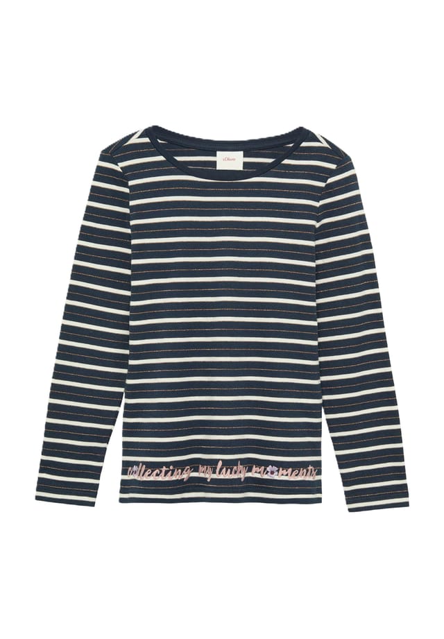 Рубашка с длинными рукавами вышитая блестящей пряжей для детей S.Oliver, синий
Рубашка с длинными рукавами вышитая блестящей пряжей для детей S.Oliver, синий