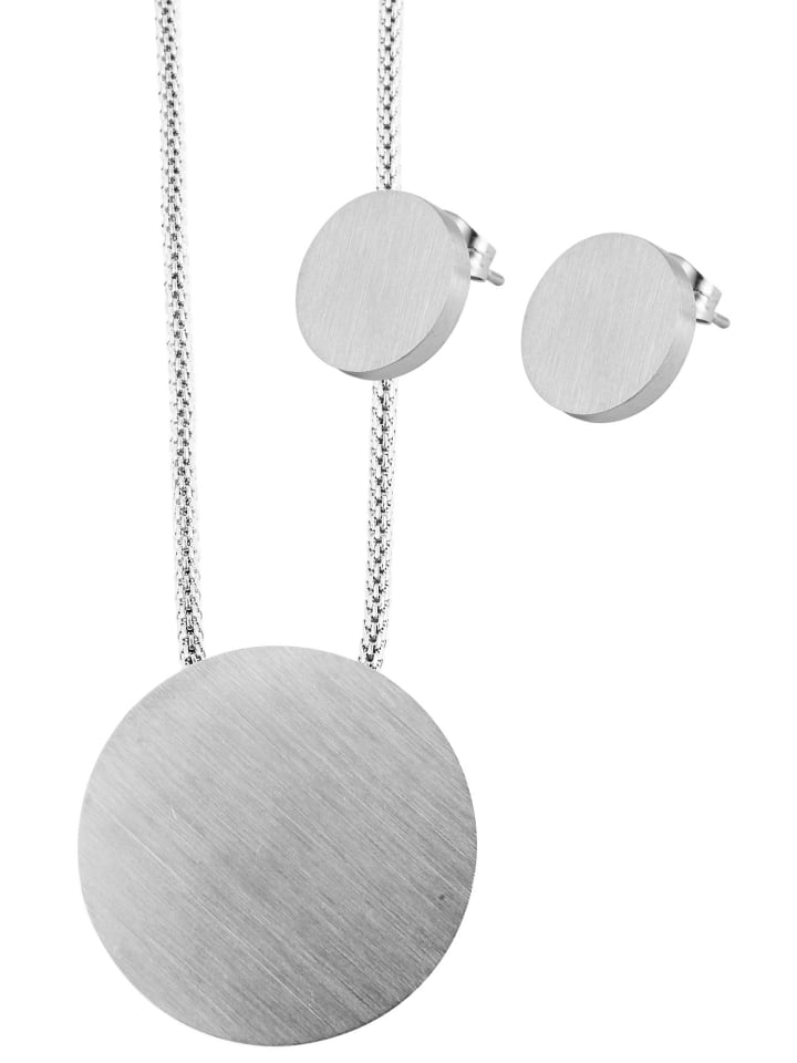 Adeliás Женское колье с подвеской - из нержавеющей стали серебристого цвета
Adeliás Женское колье с подвеской - из нержавеющей стали серебристого цвета