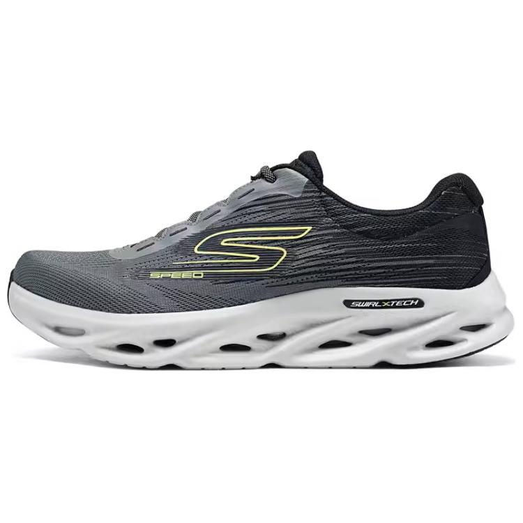 Skechers GO RUN Swirl Tech Скоростные износостойкие низкие кроссовки для бега мужские черно-серые, цвет Black Gray
Skechers GO RUN Swirl Tech Скоростные износостойкие низкие кроссовки для бега мужские черно-серые, цвет Black Gray