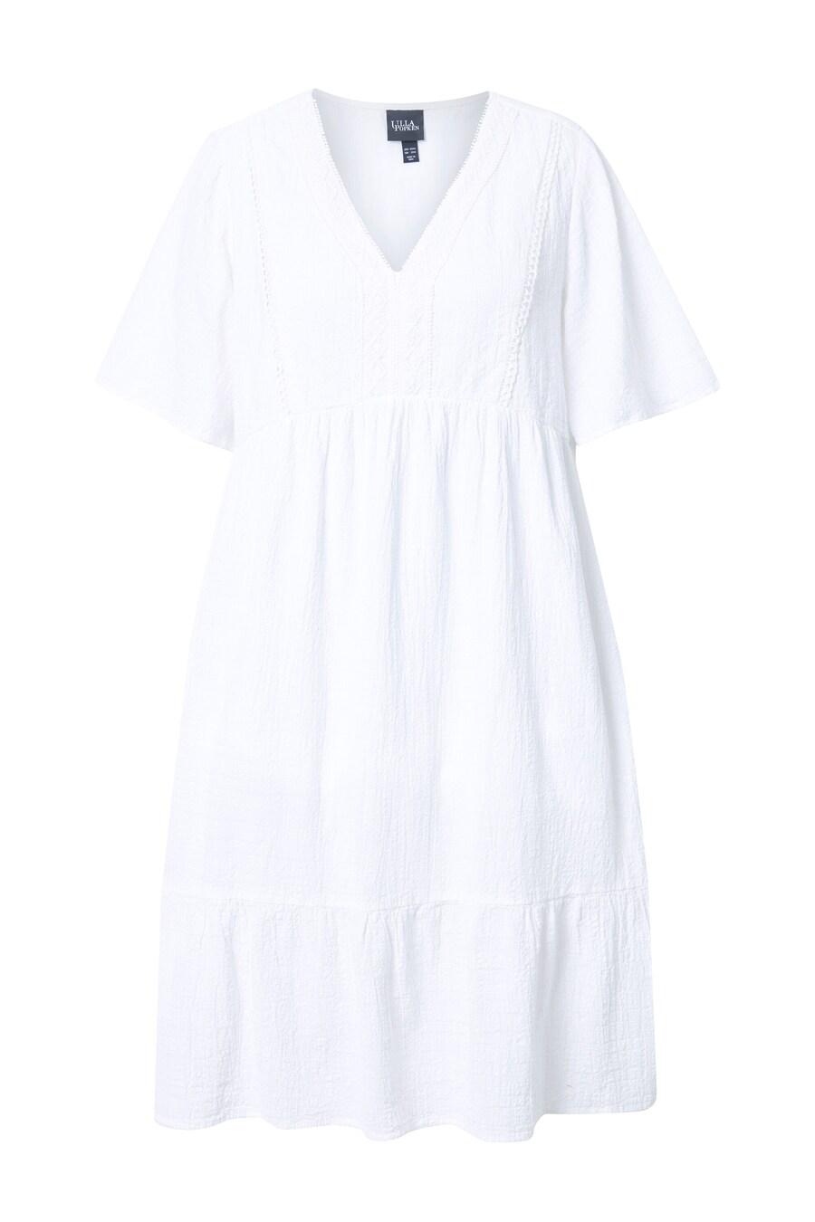 Мини платье Ulla Popken, White
Мини платье Ulla Popken, White