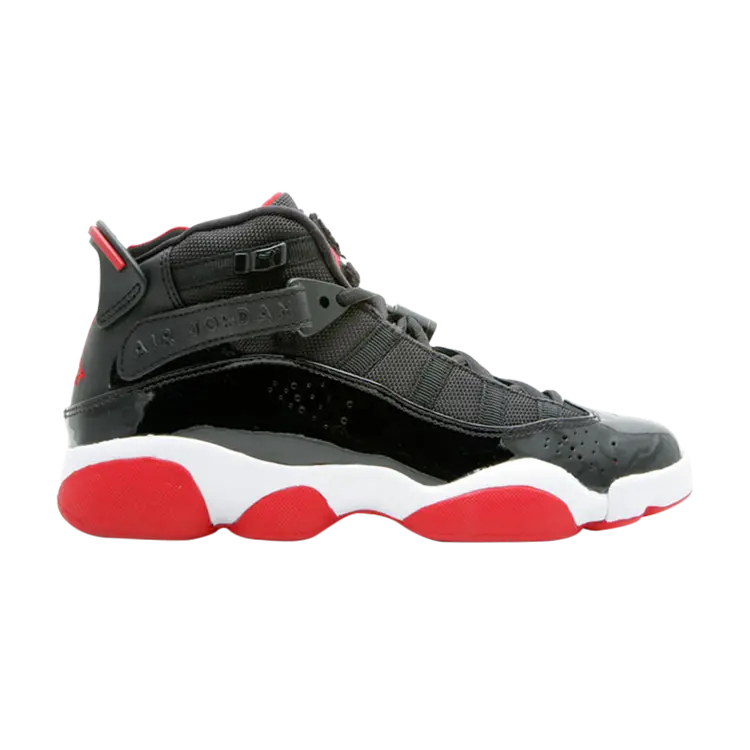 Кроссовки Air Jordan 6 Rings GS, черный 
Кроссовки Air Jordan 6 Rings GS, черный