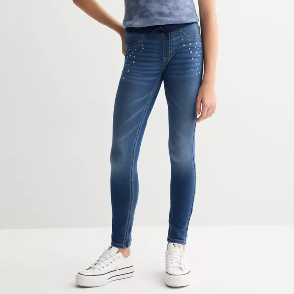 Джинсы-джеггинсы с резинкой на талии для девочек 6-20 лет, обычные и большие размеры So, цвет dark wash denim
Джинсы-джеггинсы с резинкой на талии для девочек 6-20 лет, обычные и большие размеры So, цвет dark wash denim