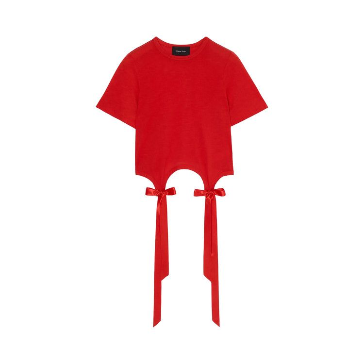 Футболка Simone Rocha Bow Tail Easy T-Shirt, Red
Футболка Simone Rocha Bow Tail Easy T-Shirt, Red