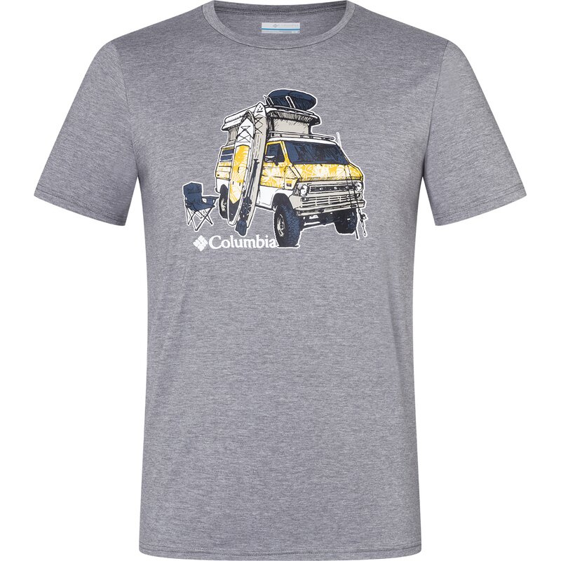 Рубашка мужская Sun Trek с коротким рукавом и принтом Columbia, серый
Рубашка мужская Sun Trek с коротким рукавом и принтом Columbia, серый
