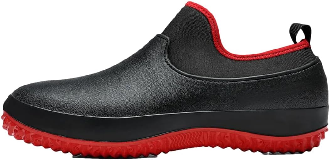 Мужские и женские ботинки Wjnvfioo с противоскользящей подошвой, низкие повседневные дождевые ботинки, обувь шеф-повара, устойчивая к истиранию, черный/красный
Мужские и женские ботинки Wjnvfioo с противоскользящей подошвой, низкие повседневные дождевые ботинки, обувь шеф-повара, устойчивая к истиранию, черный/красный