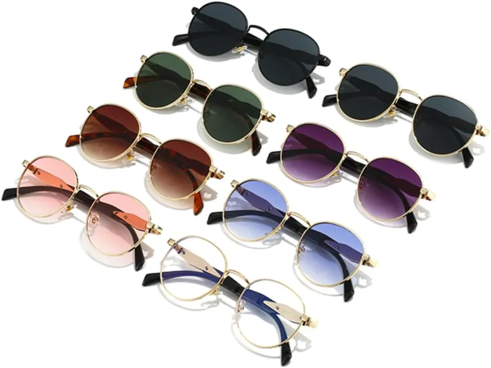 Популярные модные овальные солнцезащитные очки для женщин, прозрачные с градиентом, защита от УФ-излучения UV400, трендовые для мужчин TYUVIVO, Golden Gray Gradient
Популярные модные овальные солнцезащитные очки для женщин, прозрачные с градиентом, защита от УФ-излучения UV400, трендовые для мужчин TYUVIVO, Golden Gray Gradient