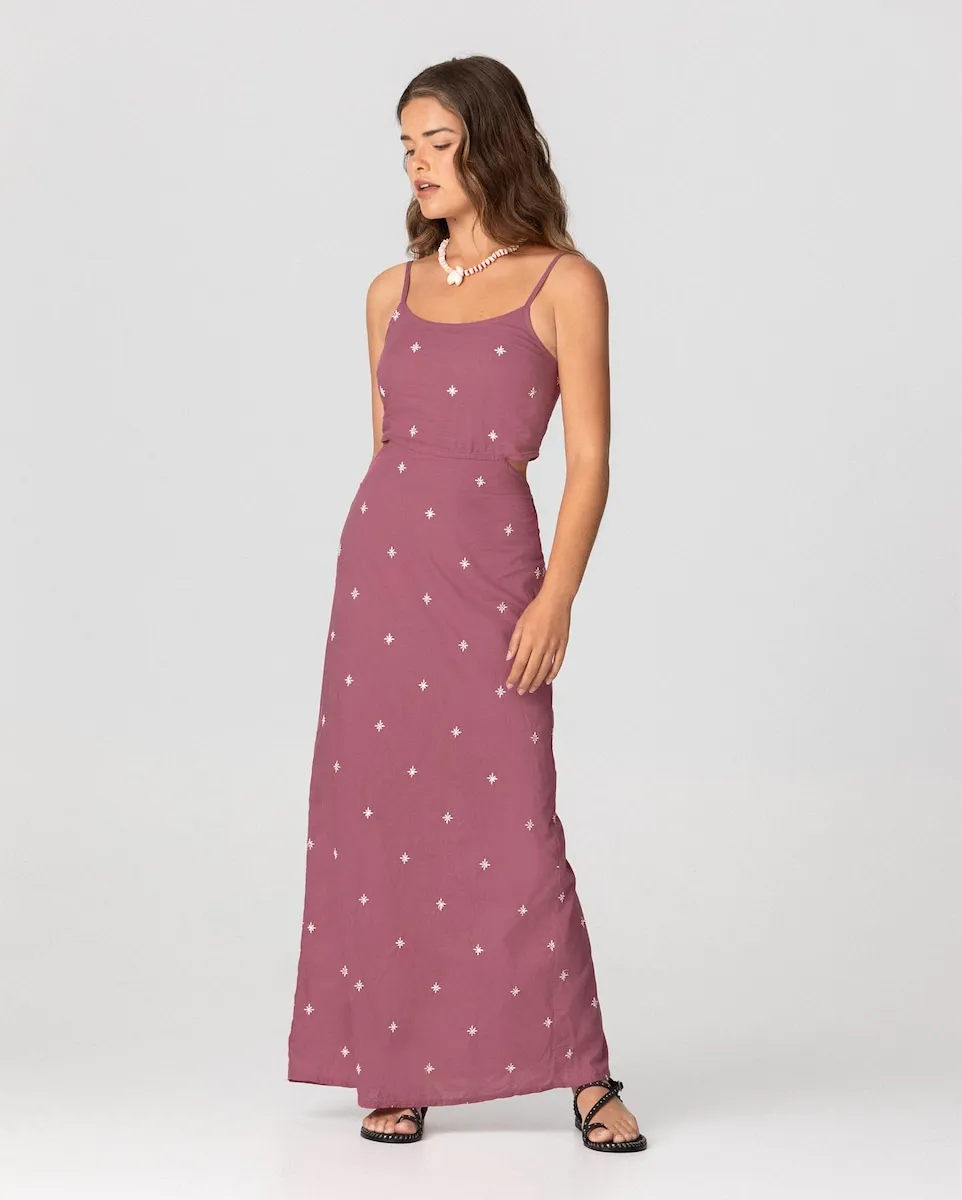 Длинное платье с разрезом и вышивкой Noon, розовый
Длинное платье с разрезом и вышивкой Noon, розовый