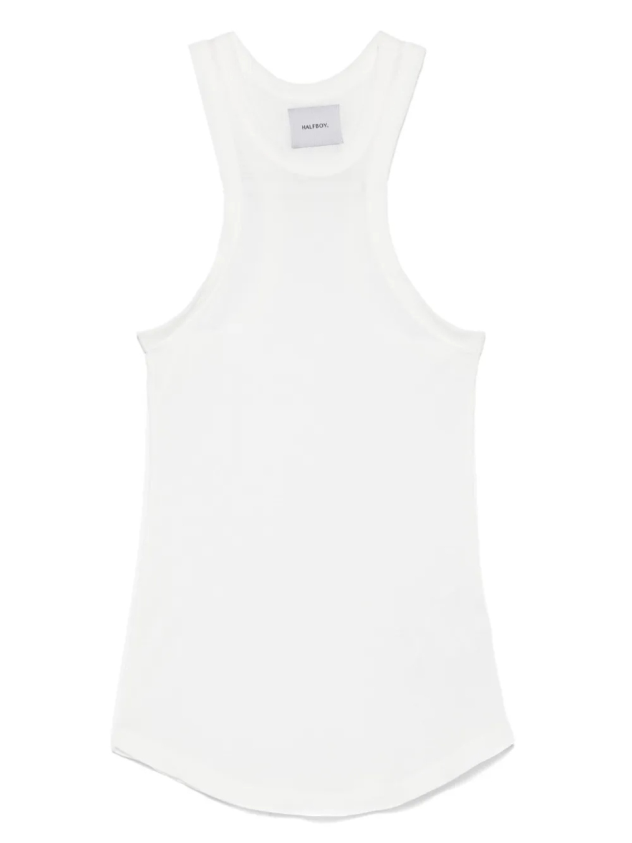 Ребристая майка Halfboy, белый
Ребристая майка Halfboy, белый