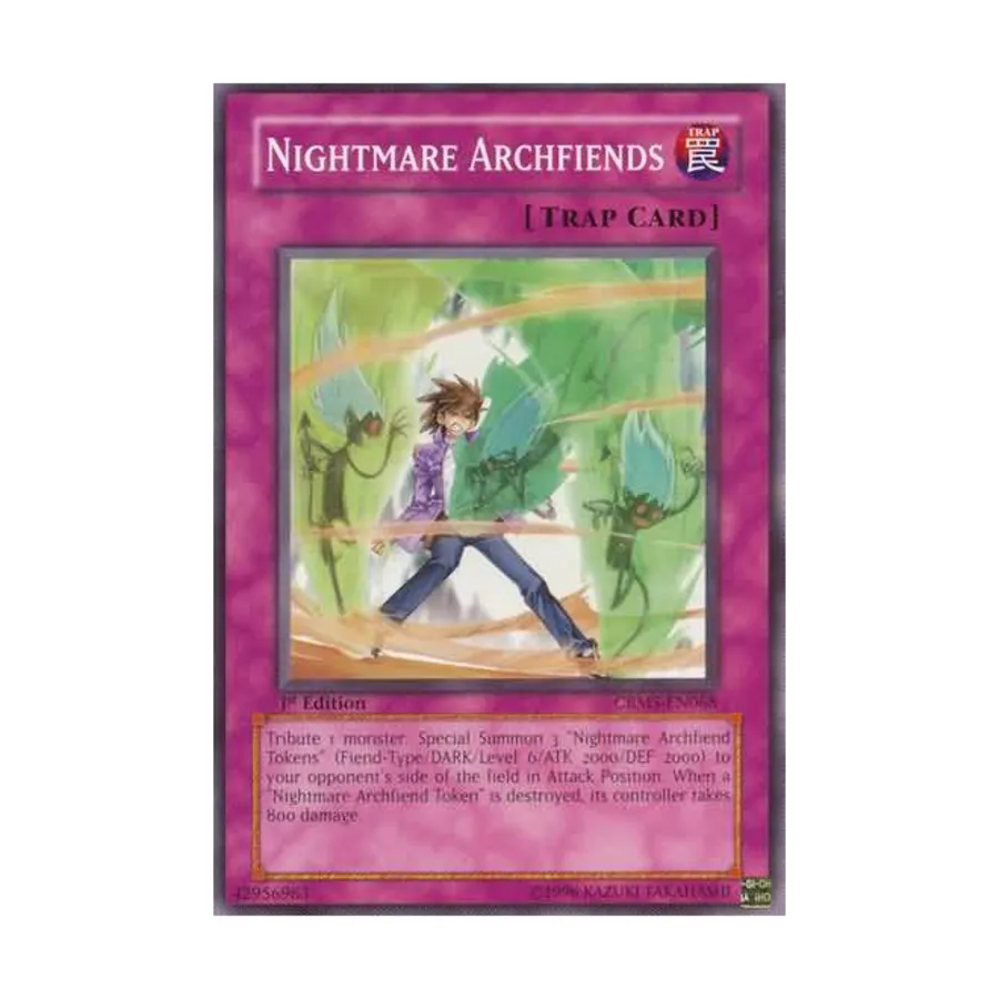 CCG Кошмарные Архидемоны (Обычный), Yu-Gi-Oh - Crimson Crisis - Singles
CCG Кошмарные Архидемоны (Обычный), Yu-Gi-Oh - Crimson Crisis - Singles