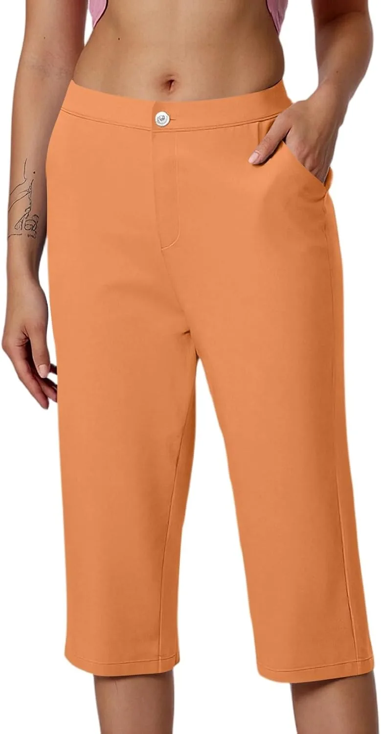 TWGONE Stretch Active Capri Pants для женщин с высокой посадкой и карманами
TWGONE Stretch Active Capri Pants для женщин с высокой посадкой и карманами