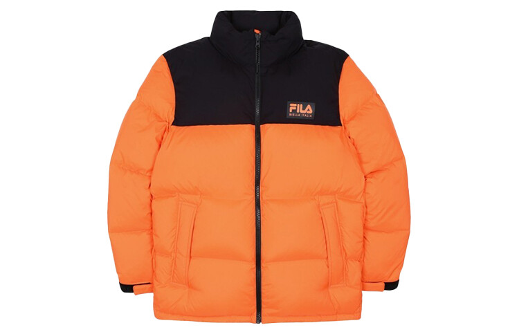 Пуховик унисекс оранжевый Fila, оранжевый
Пуховик унисекс оранжевый Fila, оранжевый