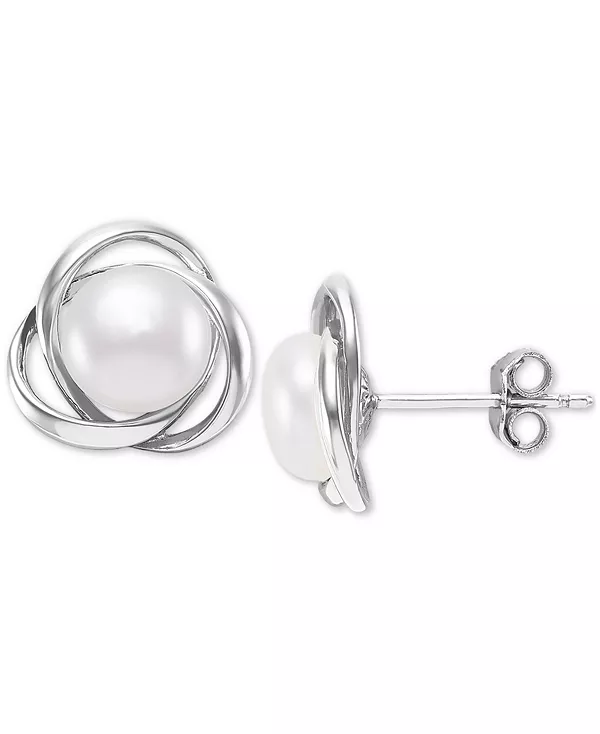 Серьги-Гвоздики с жемчужинами Giani Bernini (7 мм) в форме любовного узла, созданные для Macy's Macy'S, silver
Серьги-Гвоздики с жемчужинами Giani Bernini (7 мм) в форме любовного узла, созданные для Macy's Macy'S, silver