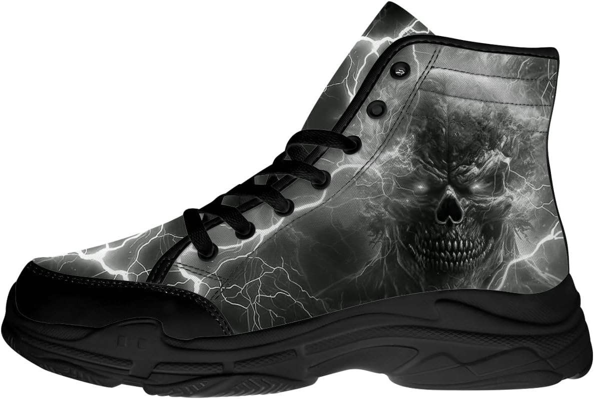 Высокие кеды для мужчин, кроссовки на шнуровке с черепом на платформе, забавные подарки для него и для нее Generic, серый
Высокие кеды для мужчин, кроссовки на шнуровке с черепом на платформе, забавные подарки для него и для нее Generic, серый