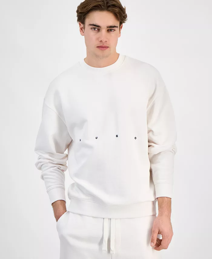 Мужской оверсайз-свитшот Dutap с фактурным принтом в виде пальм Hugo Boss, коричневый/бежевый
Мужской оверсайз-свитшот Dutap с фактурным принтом в виде пальм Hugo Boss, коричневый/бежевый