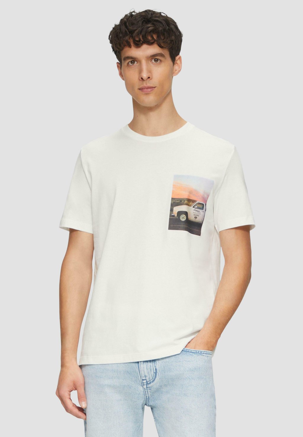 Футболка с принтом s.Oliver, белый
Футболка с принтом s.Oliver, белый