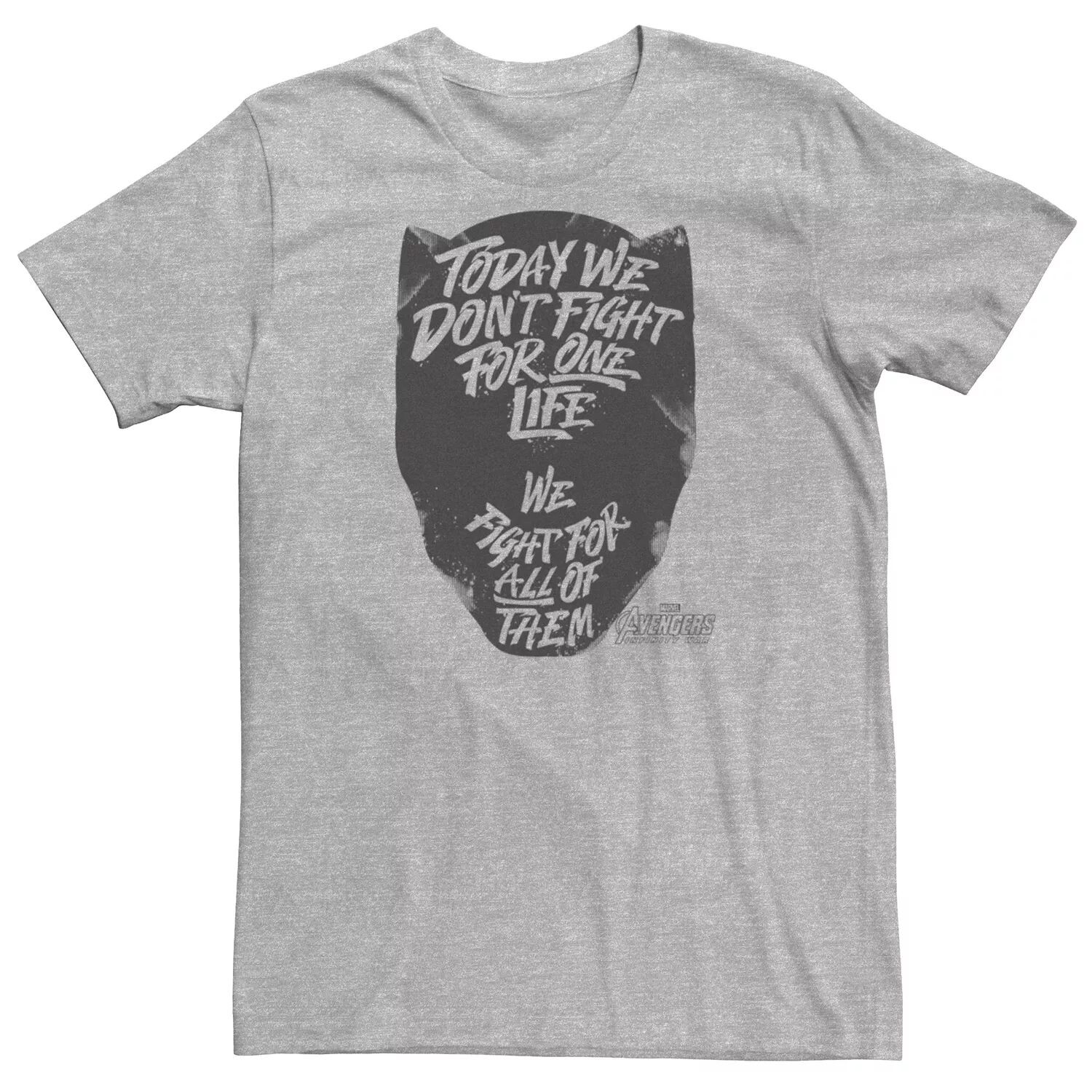 Мужская футболка с рисунком Marvel Black Panther Fight for Lives Licensed Character
Мужская футболка с рисунком Marvel Black Panther Fight for Lives Licensed Character