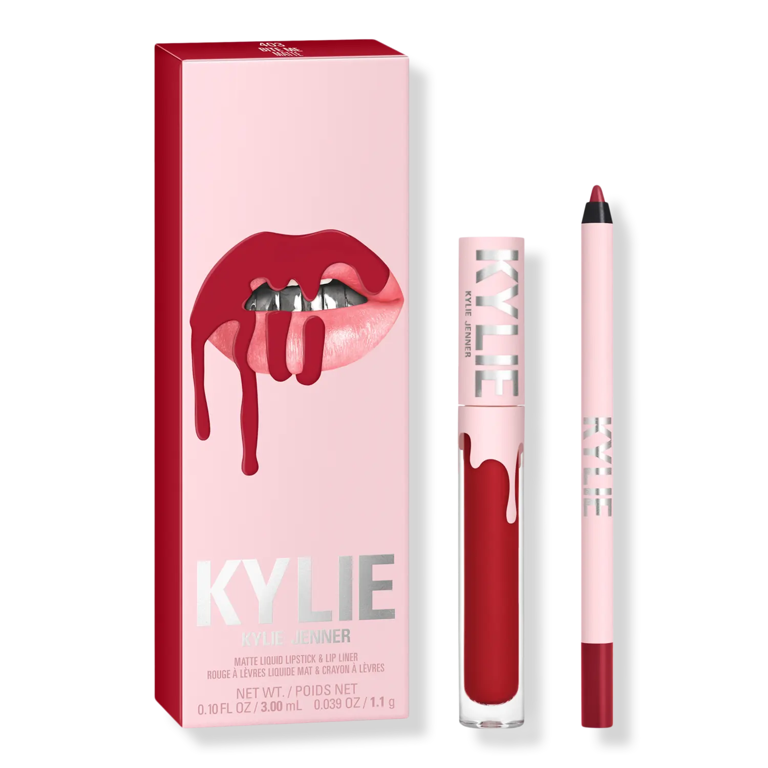 Набор матовых помад KYLIE COSMETICS, 403 Bite Me (burgundy red)
Набор матовых помад KYLIE COSMETICS, 403 Bite Me (burgundy red)