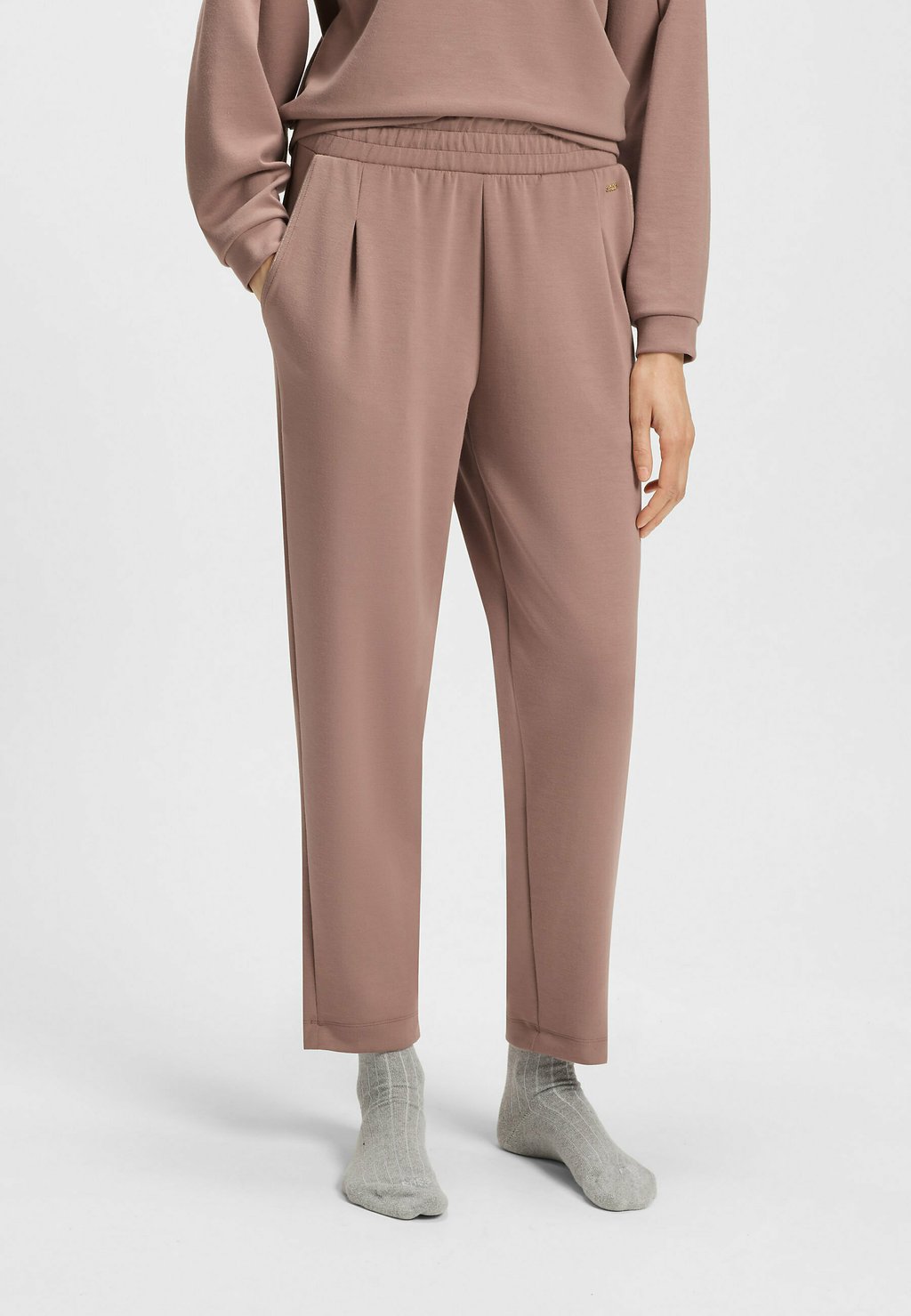 Пижамные штаны BOSS, светло-коричневый
Пижамные штаны BOSS, светло-коричневый