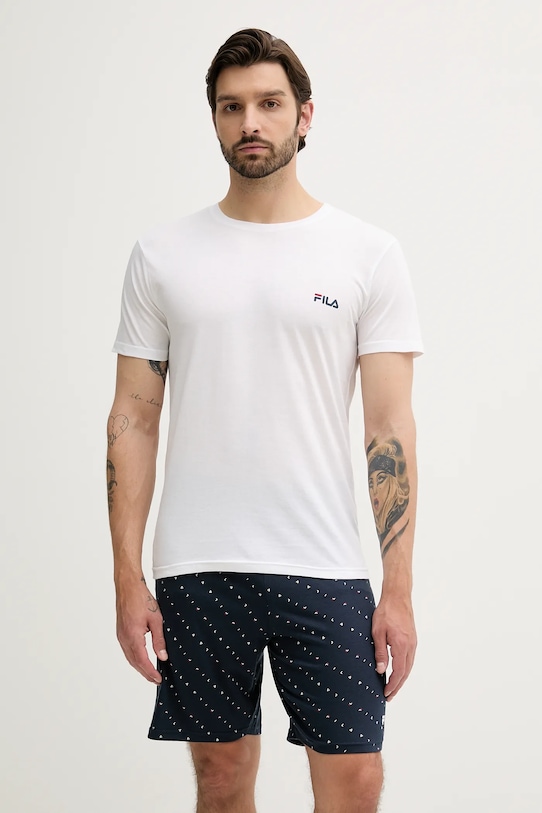 Хлопковая пижама Fila, белый
Хлопковая пижама Fila, белый
