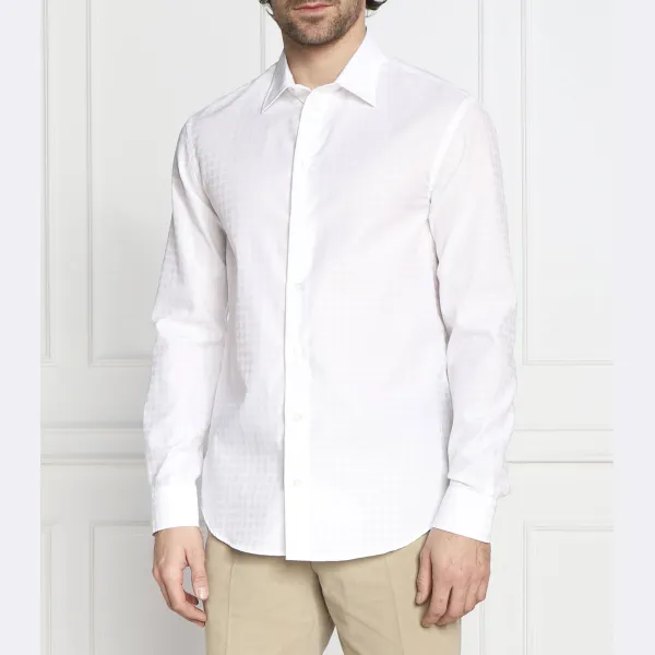 Рубашка стандартного кроя Emporio Armani, белый
Рубашка стандартного кроя Emporio Armani, белый