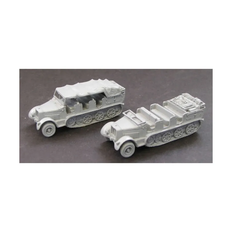 SdKfz 7 8-тонный артиллерийский тягач, WWII Command Decision Miniatures - Germany - Artillery, AA's, AFV's, & AT's (15mm) (Old Glory) 
SdKfz 7 8-тонный артиллерийский тягач, WWII Command Decision Miniatures - Germany - Artillery, AA's, AFV's, & AT's (15mm) (Old Glory)