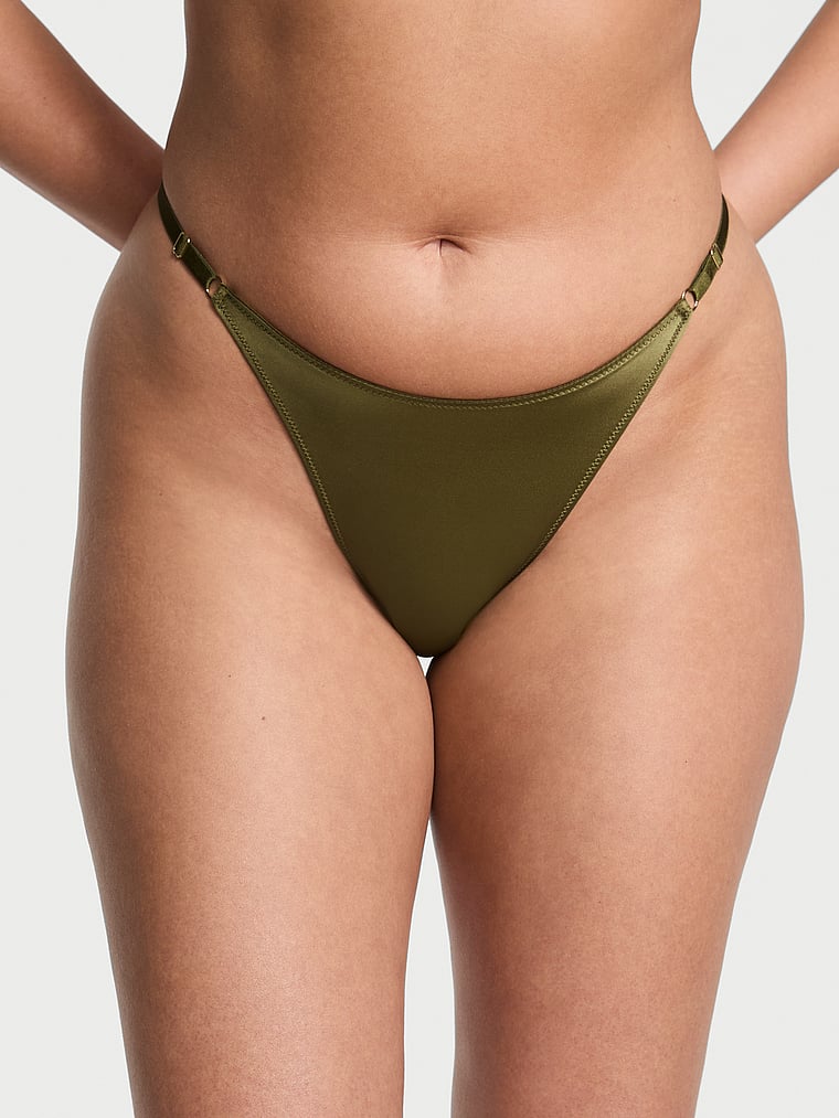 Гладкие регулируемые бразильские трусики с бретельками сзади Very Sexy, зеленый
Гладкие регулируемые бразильские трусики с бретельками сзади Very Sexy, зеленый
