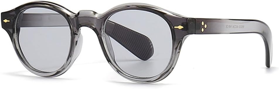 Круглые солнцезащитные очки для женщин в стиле панк с защитой от УФ-излучения UV400 для мужчин, с заклепками, для занятий спортом на открытом воздухе, бега и езды UYPTK, Grey Light Grey
Круглые солнцезащитные очки для женщин в стиле панк с защитой от УФ-излучения UV400 для мужчин, с заклепками, для занятий спортом на открытом воздухе, бега и езды UYPTK, Grey Light Grey