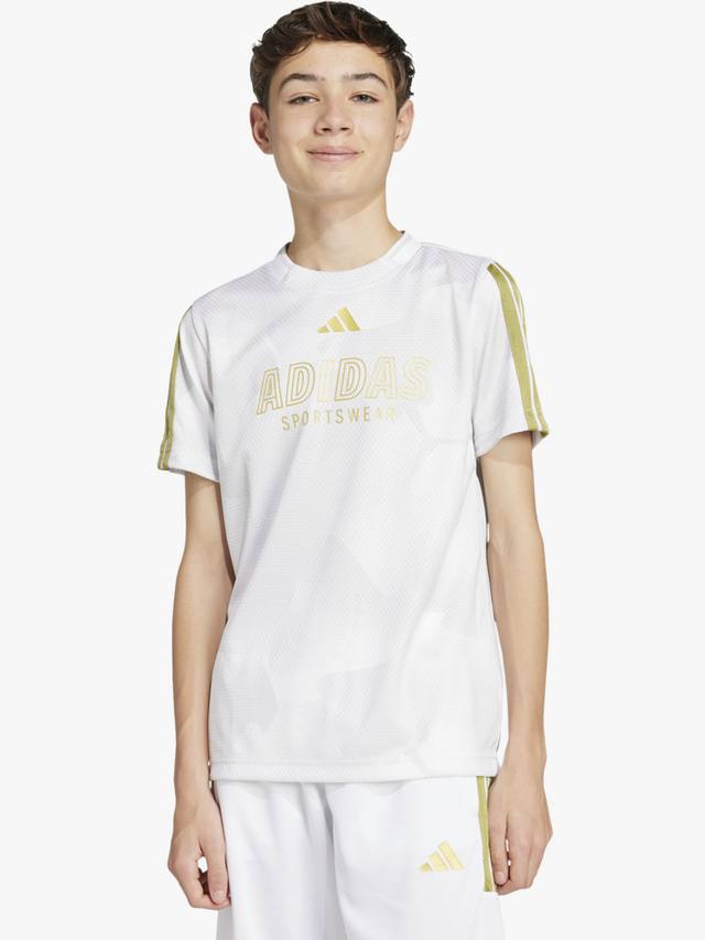 Детская футболка adidas, White/Gold
Детская футболка adidas, White/Gold