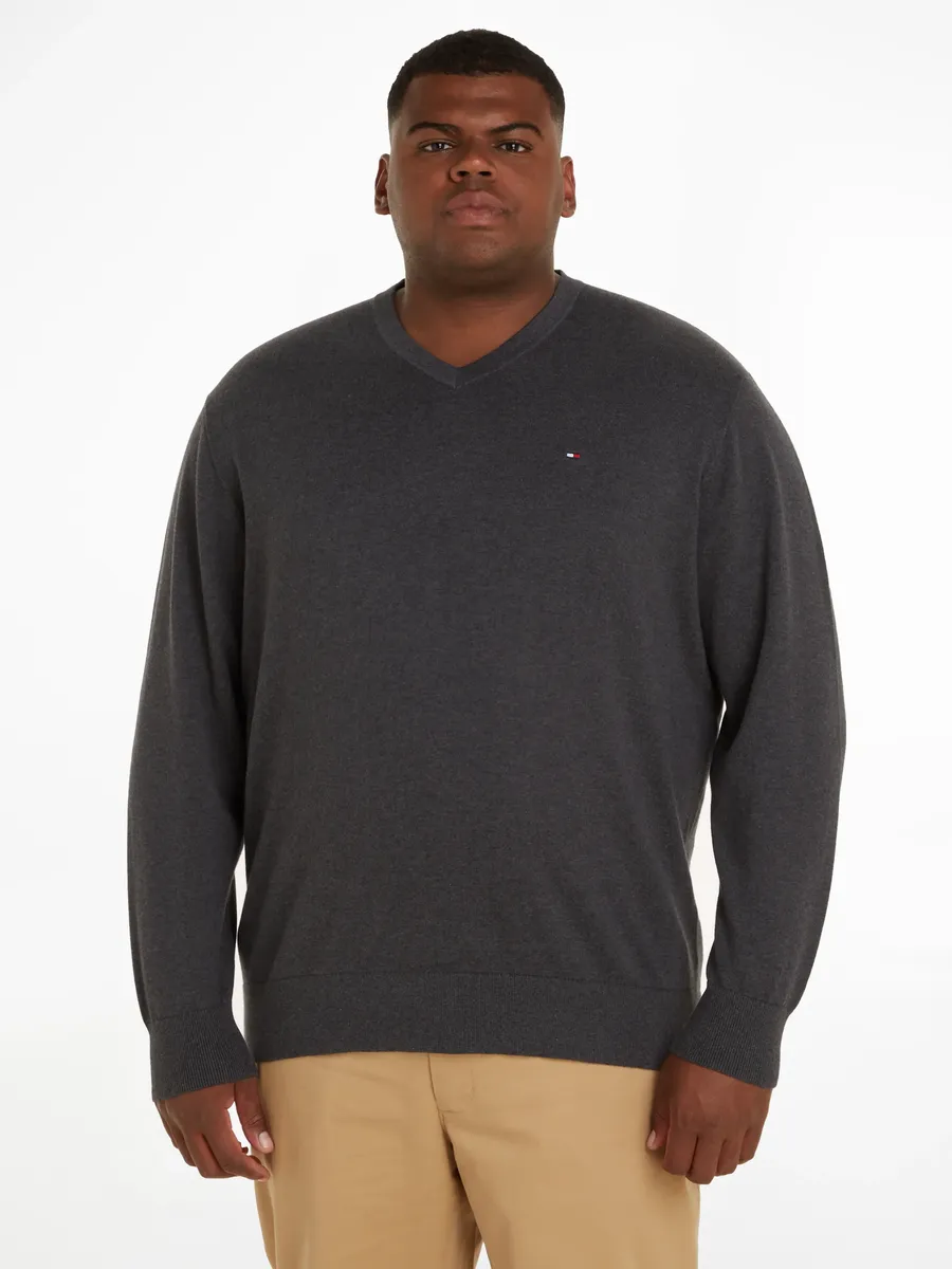 Tommy Hilfiger Big & Tall Свитер с V-образным вырезом "BT-CLASSIC COTTON V NECK-B ", серый
Tommy Hilfiger Big & Tall Свитер с V-образным вырезом "BT-CLASSIC COTTON V NECK-B ", серый
