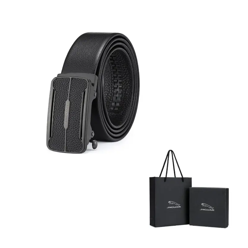 JAGUAR Кожаный ремень мужской, Black
JAGUAR Кожаный ремень мужской, Black