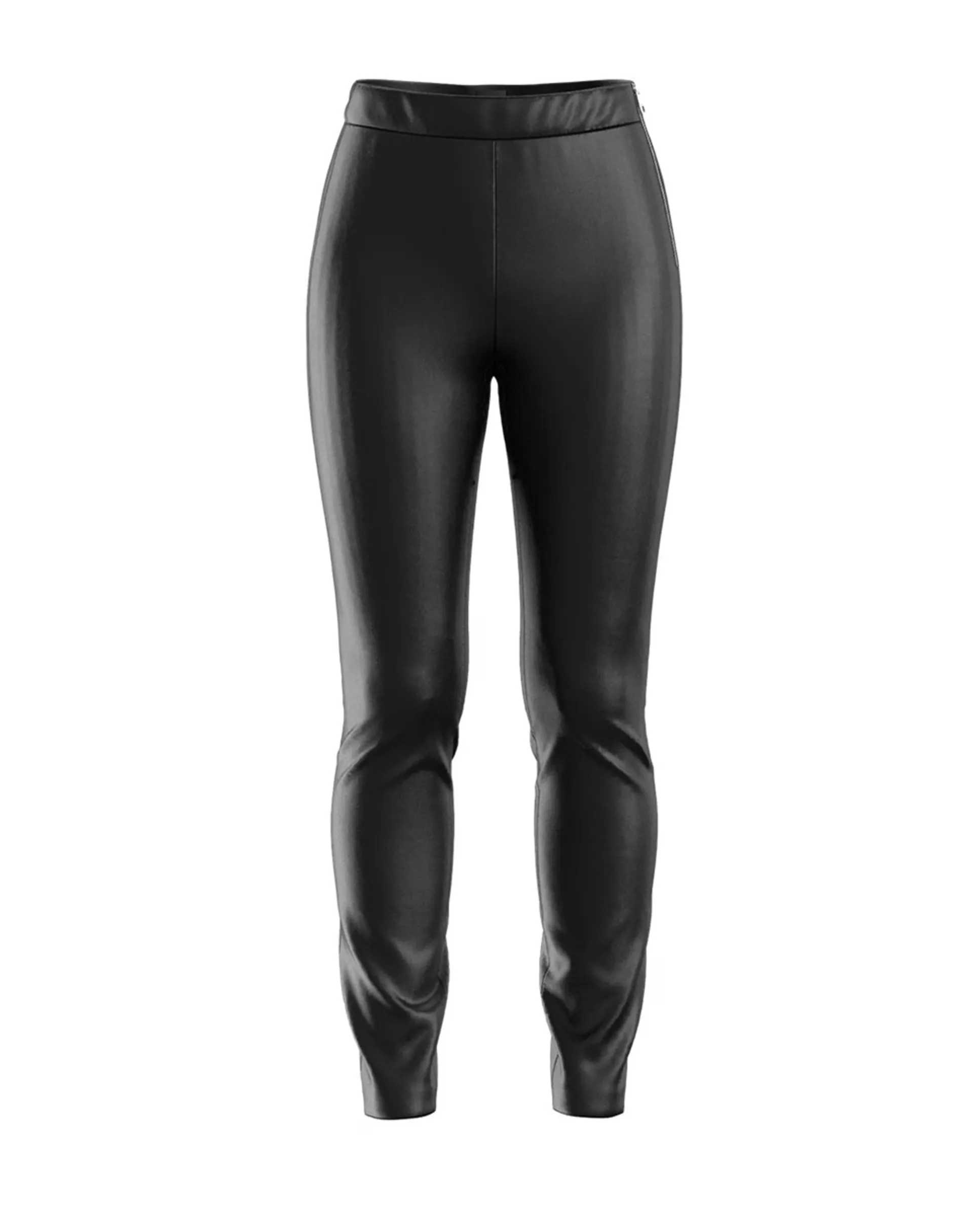 Узкие брюки с высокой посадкой и боковой молнией Boss, черный
Узкие брюки с высокой посадкой и боковой молнией Boss, черный