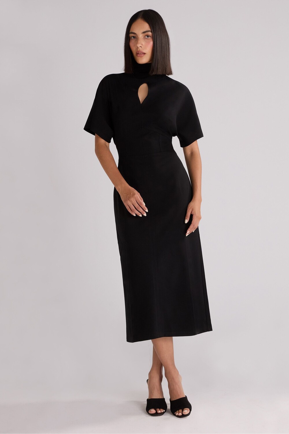 Платье с корсетом на талии Ponte Ro&Zo, черный
Платье с корсетом на талии Ponte Ro&Zo, черный