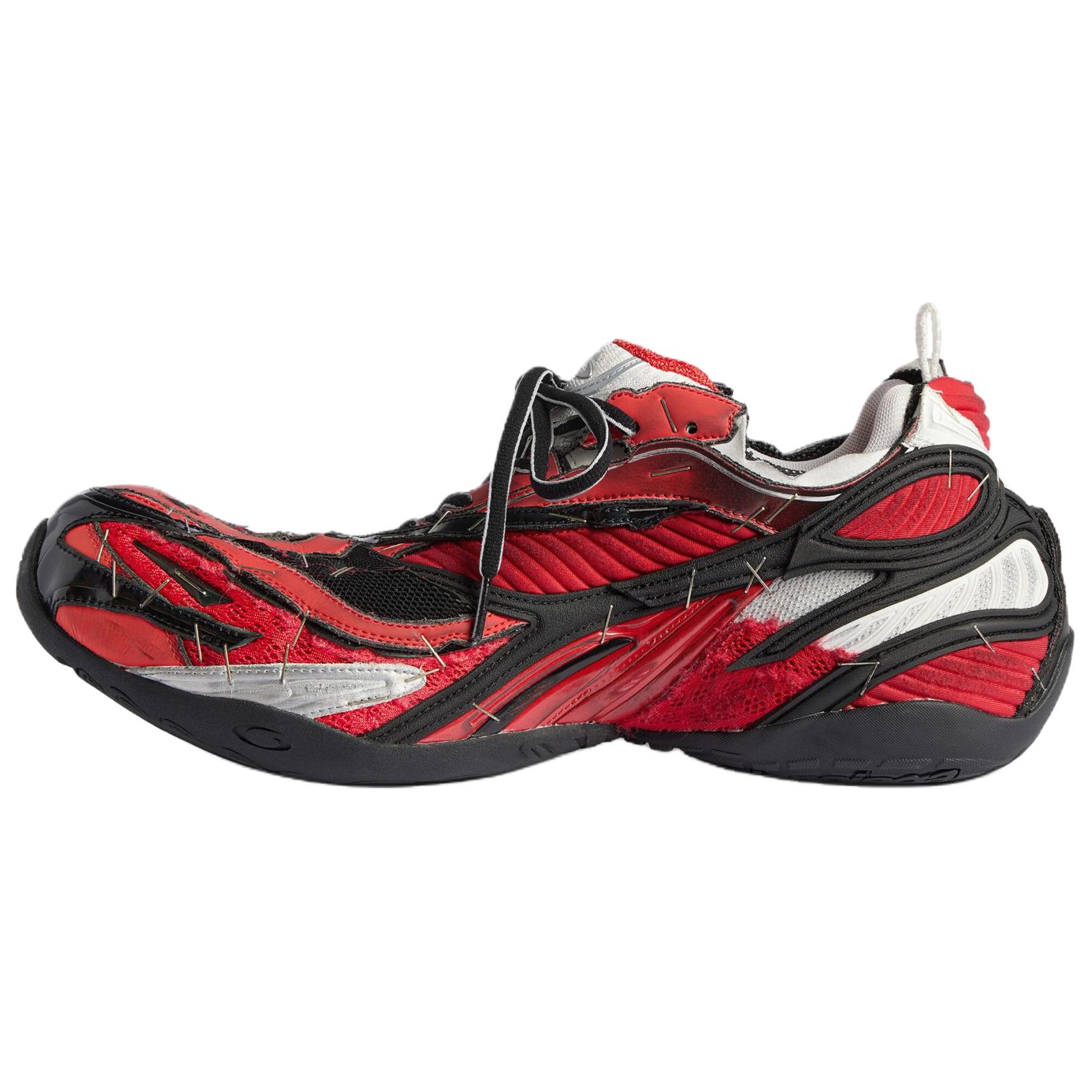 Balenciaga Мужские низкие повседневные кроссовки без подошвы, красные
Balenciaga Мужские низкие повседневные кроссовки без подошвы, красные