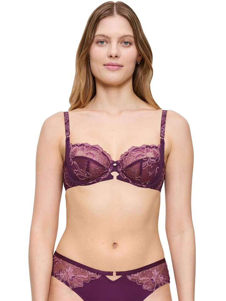 Triumph Бюстгальтер на косточках "Дикая гардения" сливового цвета
Triumph Бюстгальтер на косточках "Дикая гардения" сливового цвета