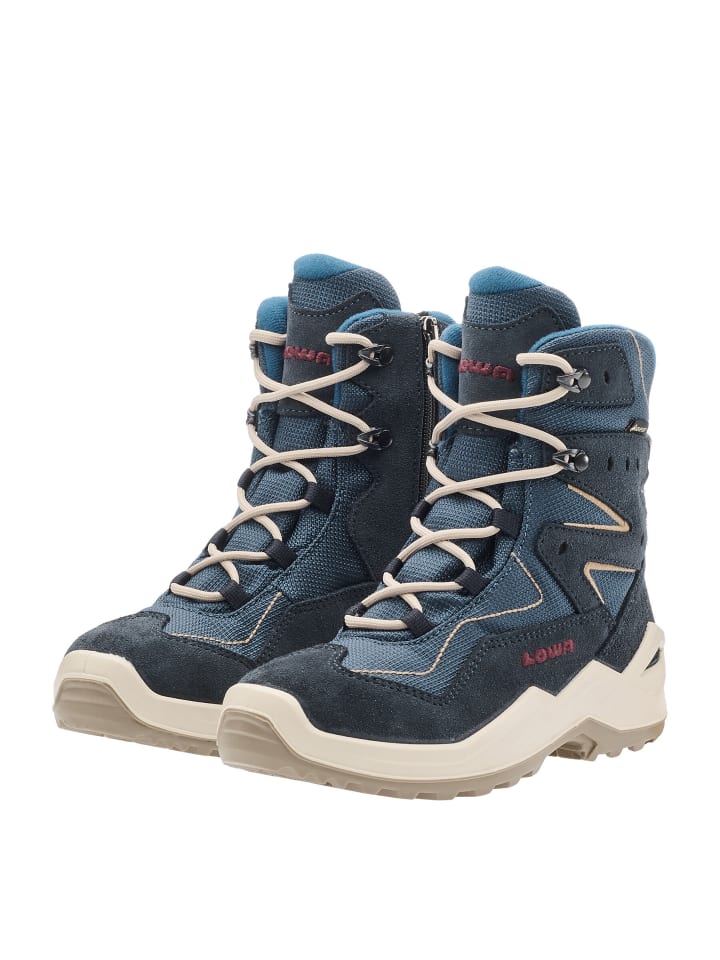 LOWA Зимние ботильоны LINO GTX темно-синего/бежевого цвета
LOWA Зимние ботильоны LINO GTX темно-синего/бежевого цвета