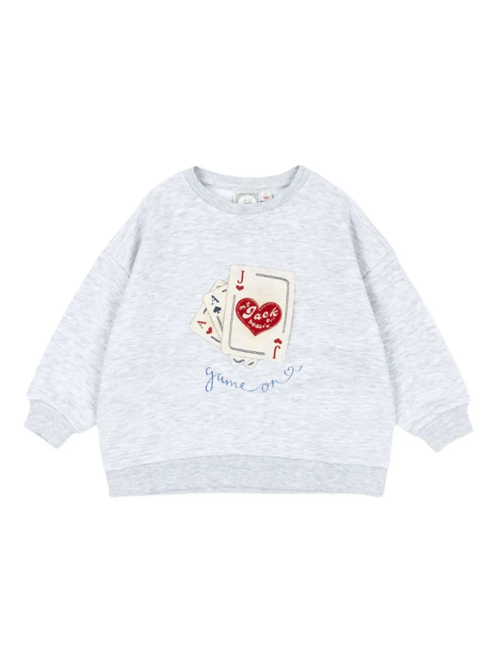 Толстовка с вышитой тематикой открытки X RHW Konges Sløjd, серый
Толстовка с вышитой тематикой открытки X RHW Konges Sløjd, серый