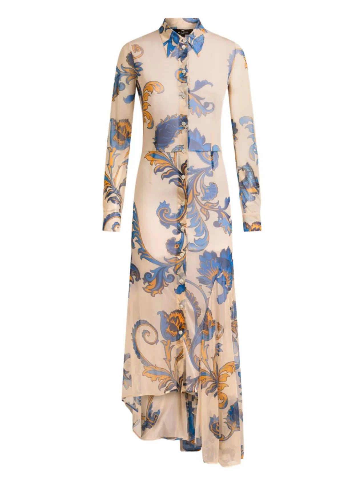 ETRO платье-рубашка с цветочным принтом, нейтральный
ETRO платье-рубашка с цветочным принтом, нейтральный