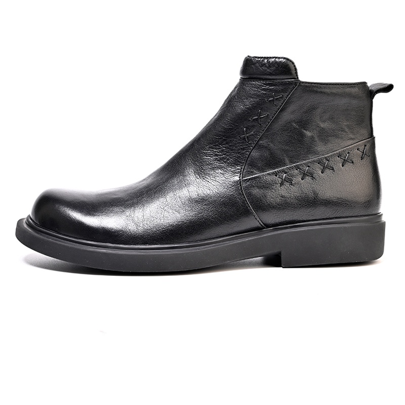 Brounvanm Чёрно-коричневые мужские ботинки, цвет Black
Brounvanm Чёрно-коричневые мужские ботинки, цвет Black