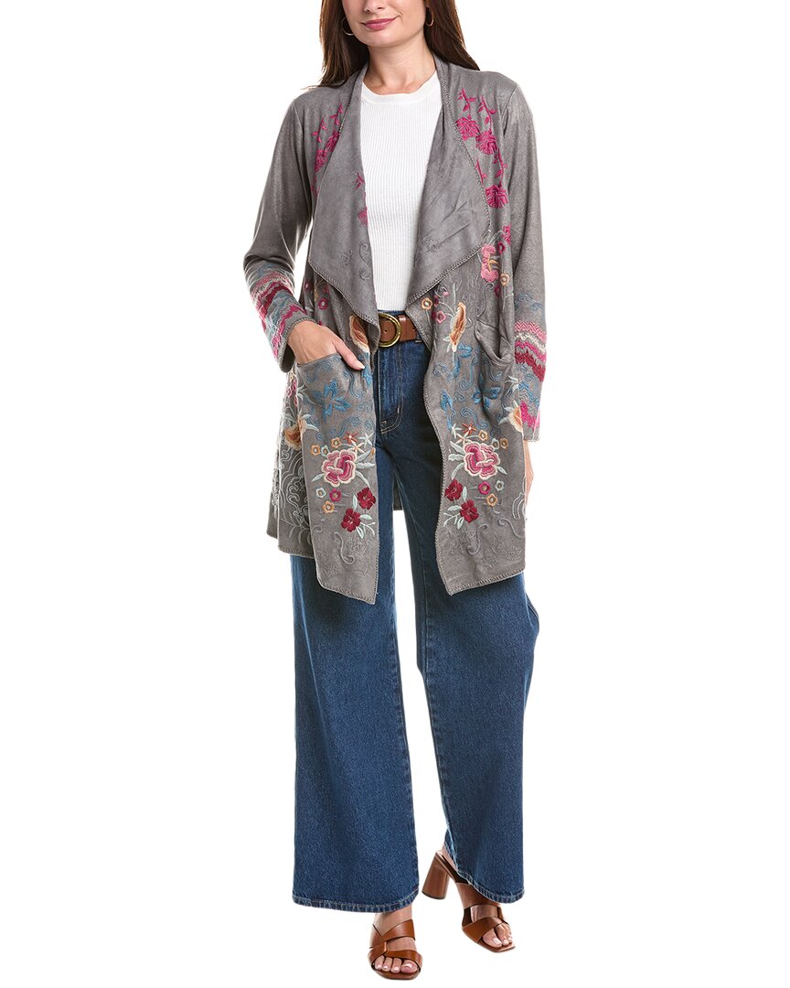 Джонни Вас Бия Металлик Свитер Johnny Was, серый
Джонни Вас Бия Металлик Свитер Johnny Was, серый