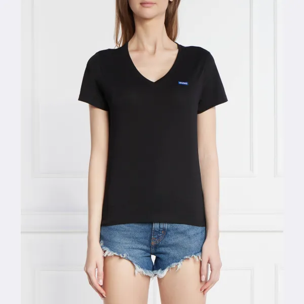 Классическая футболка vb стандартного кроя Hugo, черный
Классическая футболка vb стандартного кроя Hugo, черный