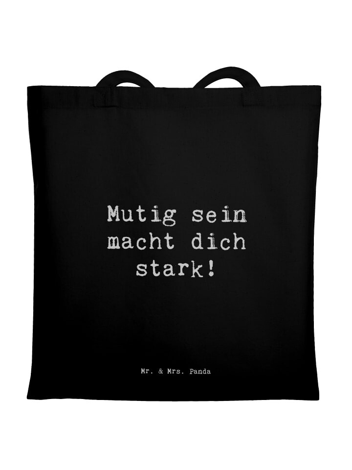 Сумка Mr. & Mrs. Panda Tragetasche Spruch Angst überwinden mit Spruch, черный
Сумка Mr. & Mrs. Panda Tragetasche Spruch Angst überwinden mit Spruch, черный