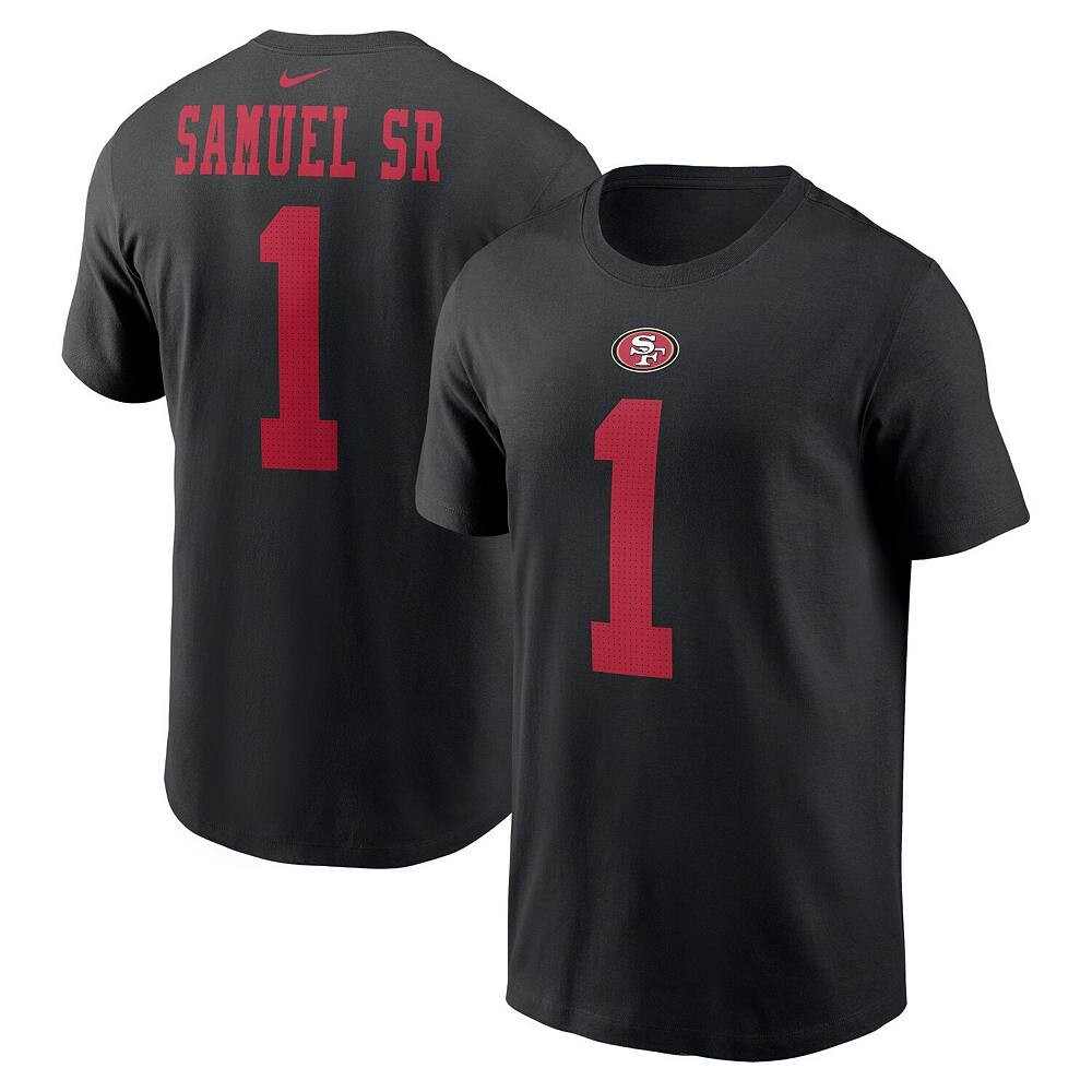 Мужская черная футболка с именем и номером игрока Nike Deebo Samuel Sr San Francisco 49ers, черный
Мужская черная футболка с именем и номером игрока Nike Deebo Samuel Sr San Francisco 49ers, черный