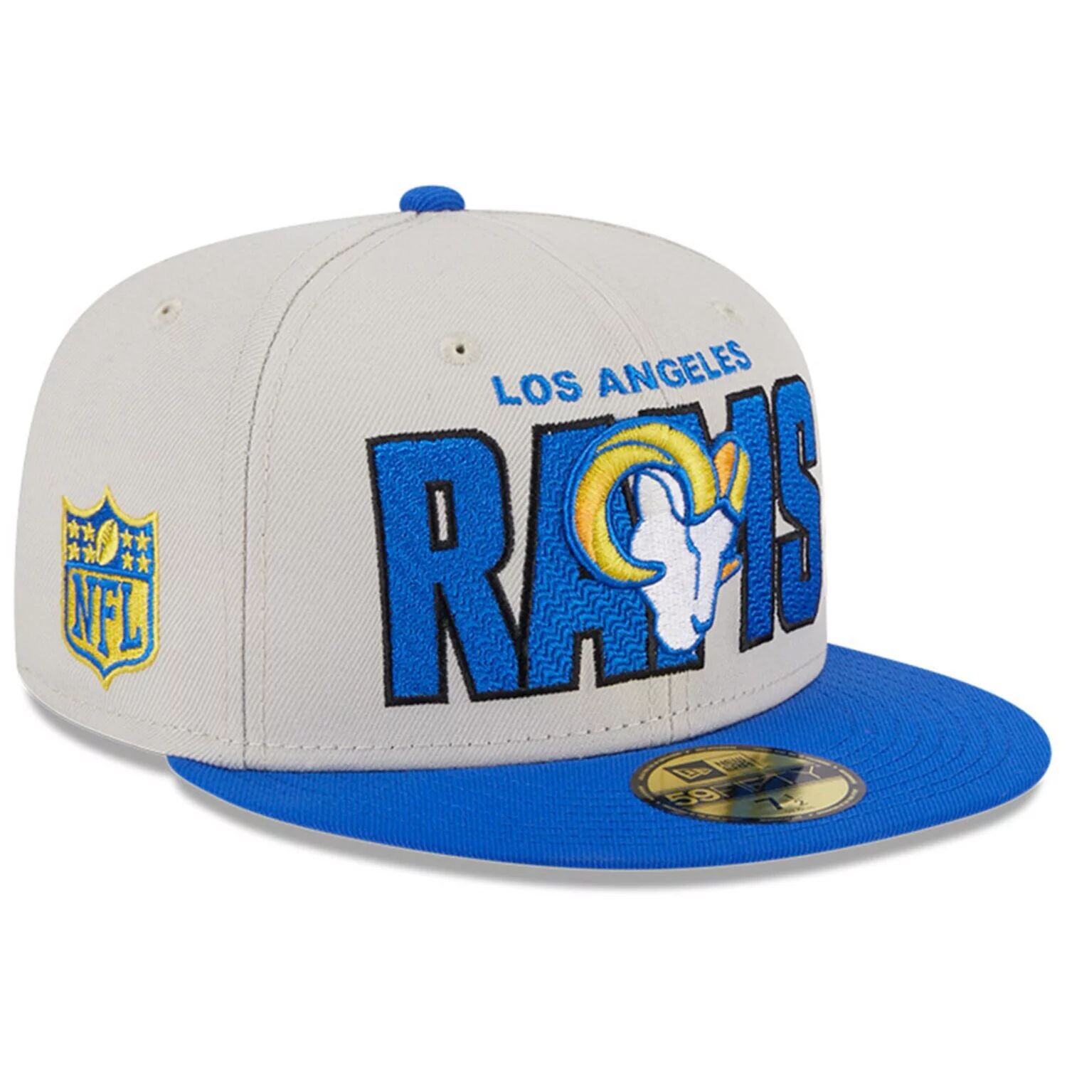 Мужская облегающая шляпа New Era Stone/Royal Los Angeles Rams 2023 NFL Draft On Stage 59FIFTY
Мужская облегающая шляпа New Era Stone/Royal Los Angeles Rams 2023 NFL Draft On Stage 59FIFTY