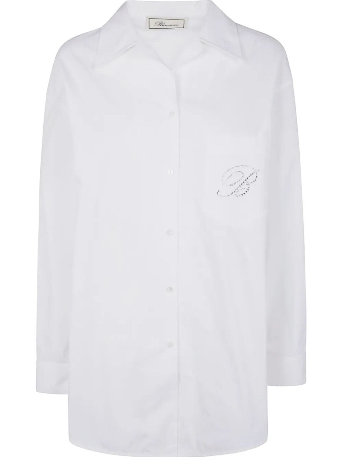 Рубашка с логотипом Blumarine, белый
Рубашка с логотипом Blumarine, белый