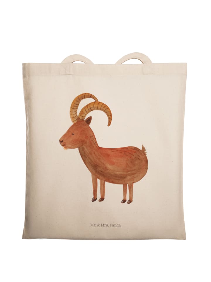 Mr. & Mrs. Panda Джутовая сумка с изображением знака зодиака Козерог, без надписи, кремового цвета
Mr. & Mrs. Panda Джутовая сумка с изображением знака зодиака Козерог, без надписи, кремового цвета