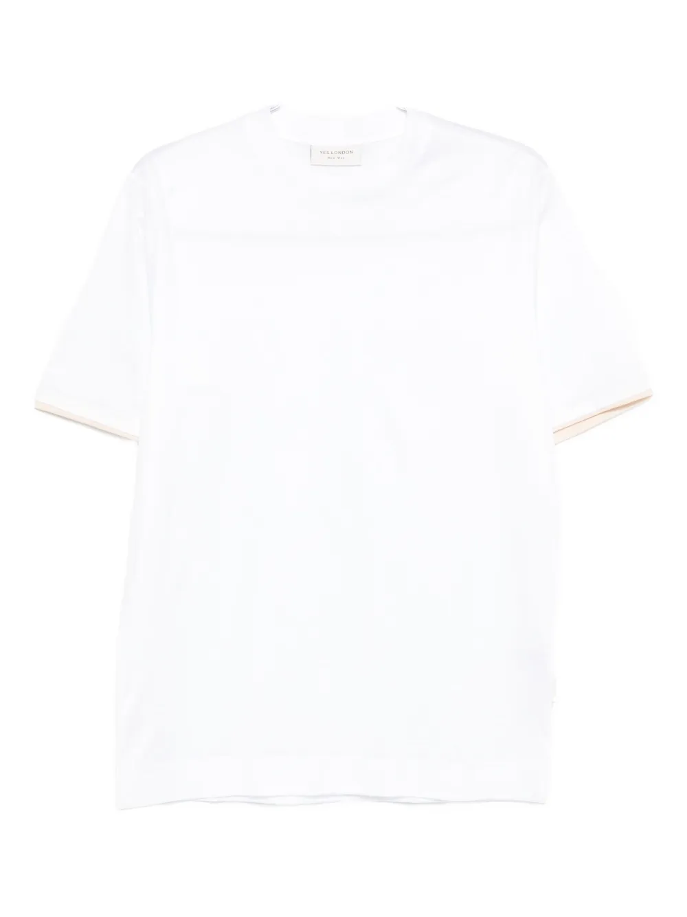 Футболка из хлопка с круглым вырезом YES LONDON, белый
Футболка из хлопка с круглым вырезом YES LONDON, белый