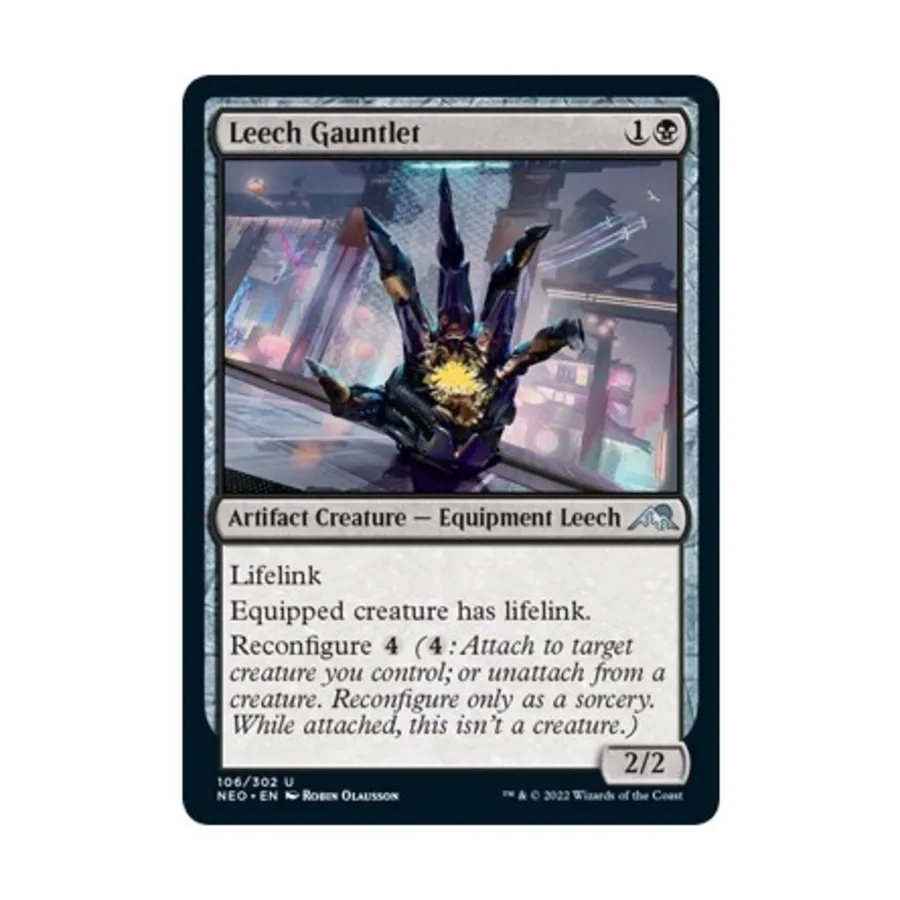 CCG Рукавица Пиявки (U), MTG - Kamigawa : Neon Dynasty
CCG Рукавица Пиявки (U), MTG - Kamigawa : Neon Dynasty