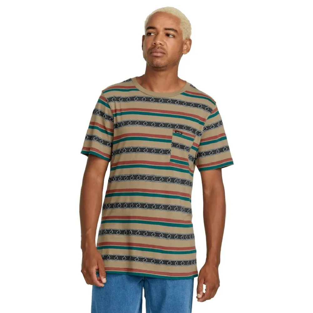 Рубашка с коротким рукавом Volcom Taction, зеленый
Рубашка с коротким рукавом Volcom Taction, зеленый