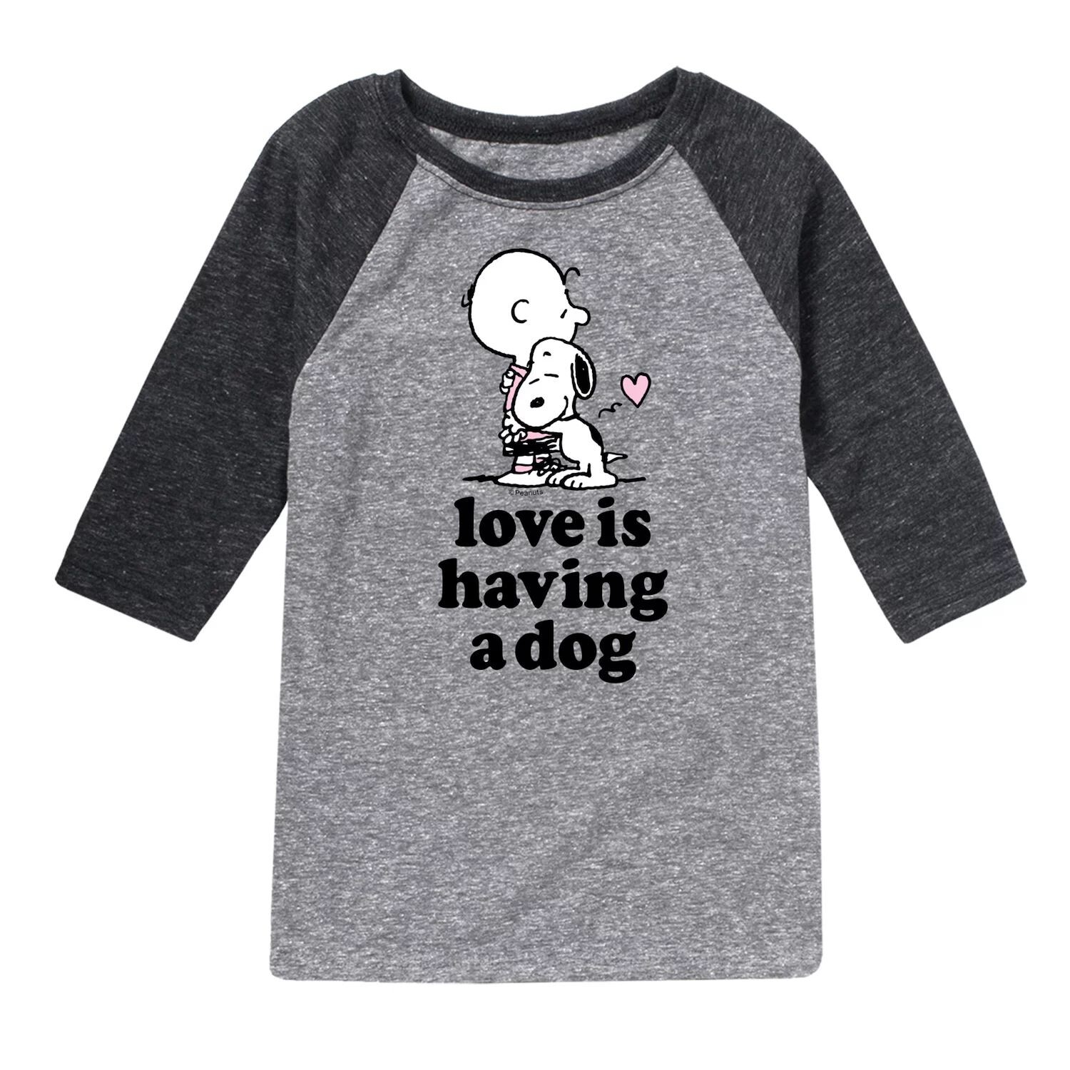Футболка Peanuts Love Have Dog для мальчиков 8–20 лет реглан Licensed Character
Футболка Peanuts Love Have Dog для мальчиков 8–20 лет реглан Licensed Character